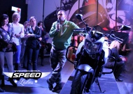 Tomek Kulik podczas Yamaha Ladies Night 2013 w Poznaniu