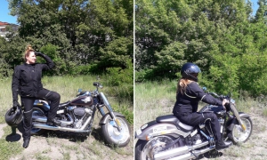 Motocyklistko, w drogę! Ruda testuje zestaw do turystyki od Rebelhorn