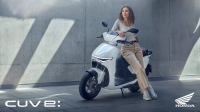 Honda wzmacnia ofertę elektrycznych jednośladów w Europie dzięki zupełnie nowemu skuterowi CUV e: i nowej aplikacji Honda RoadSync Duo® przeznaczonej specjalnie do pojazdów elektrycznych